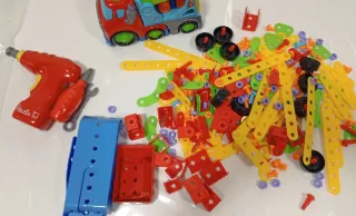 Lote Juguetes Construcción y Camión