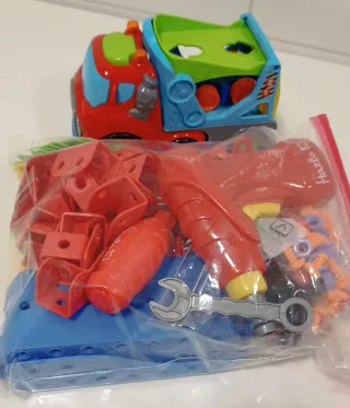 Lote Juguetes Construcción y Camión
