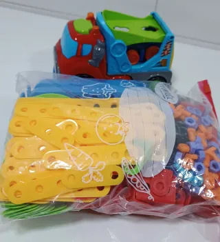 Lote Juguetes Construcción y Camión