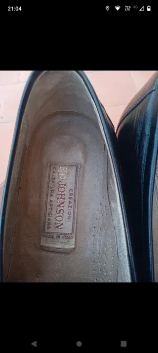 Scarpe uomo vera pelle nere 44