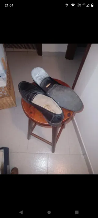 Scarpe uomo vera pelle nere 44