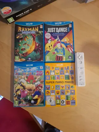 Nintendo Wii U con 4 giochi e 1 controller wi