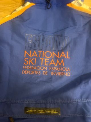 Anorak Esquí Descente España Talla M