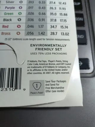 Cuerdas D'Addario EZ930 American Bronze 013-056