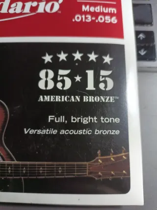 Cuerdas D'Addario EZ930 American Bronze 013-056