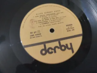 DISCO Vinile 33 giri Alice Street Gang "BAHIA"