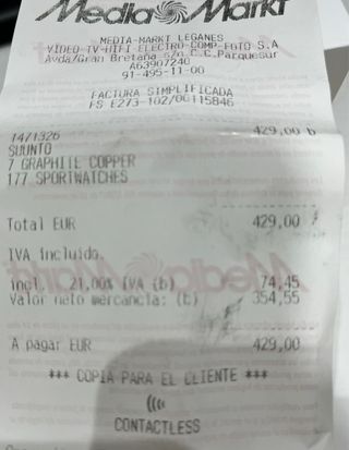 Reloj Suunto 7 Cobre Smartwatch