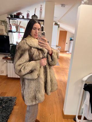 Elegante Pelliccia sartoriale vintage