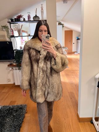 Elegante Pelliccia sartoriale vintage