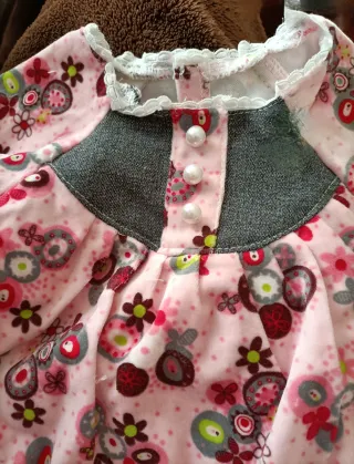 Vestido + Gorro + Medias Paola Reina 50 cm