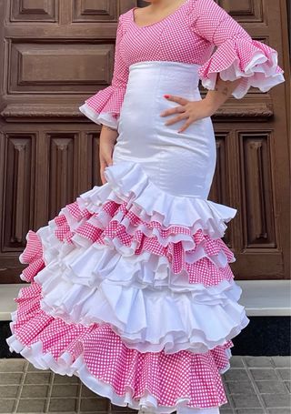Traje de Flamenca Talla 38/40