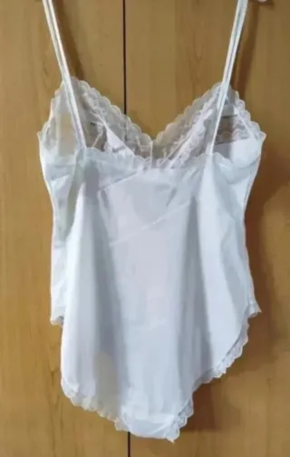 Body de encaje blanco