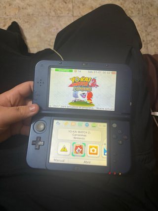 Nintendo 3DS XL Azul Metálico + JUEGOS