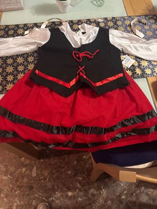 Disfraz Huertana Niña 2-3 Años