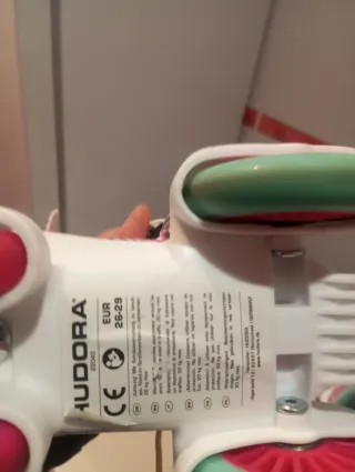 Patines niña Hudora rosas