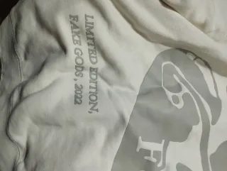 Sudadera Fake Gods Blanca