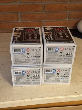 Funko Pop! U2 Rock 4 figuras (Bono, Edge, Larry