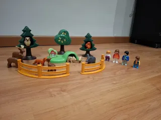 Playmobil 1.2.3 Parque Animales Bosque 6772