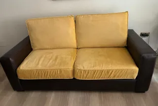 Conjunto sofá y butacas