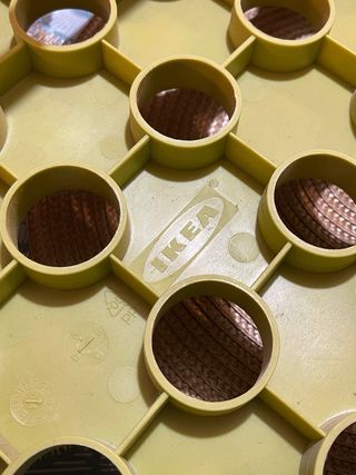 Appendiabiti/Organizzatore da Parete IKEA Verde