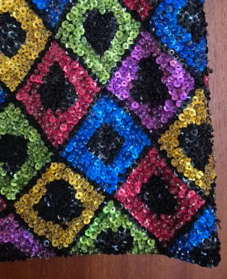 Falda mini lentejuelas T. S/M