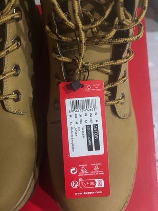 Botas Kappa Marrones y Negras