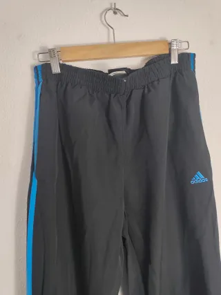 Pantalones Adidas Negro y Azul