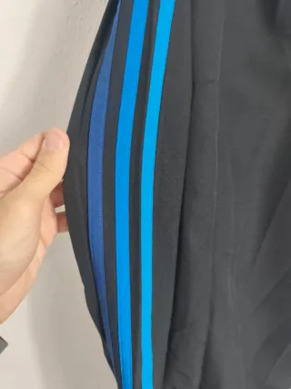Pantalones Adidas Negro y Azul