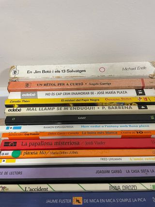 Pack 16 llibres en català