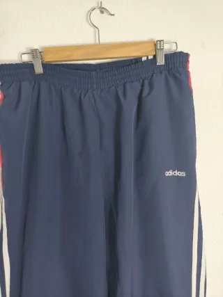 Pantalones Adidas Azul Marino y Rojo