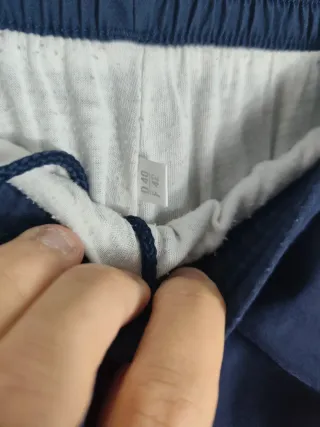 Pantalones Adidas Azul Marino y Rojo