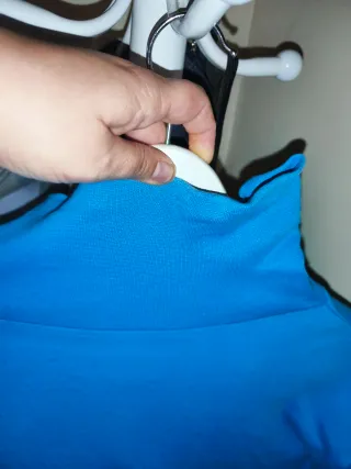 Camiseta manga larga cuello alto mujer.