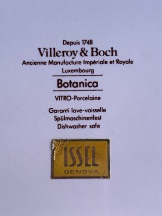 Vassoio Villeroy & Boch porcellana fiori