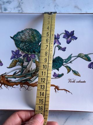 Vassoio Villeroy & Boch porcellana fiori