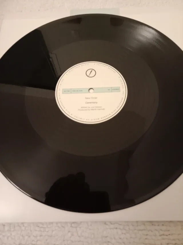 Vinilo New Order Ceremony FAC. 33