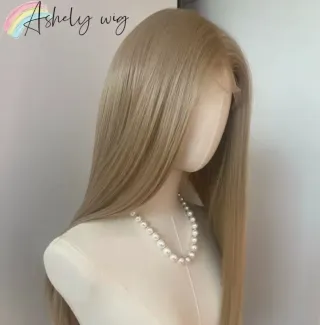 Peluca rubia larga Ashely wig