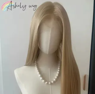 Peluca rubia larga Ashely wig