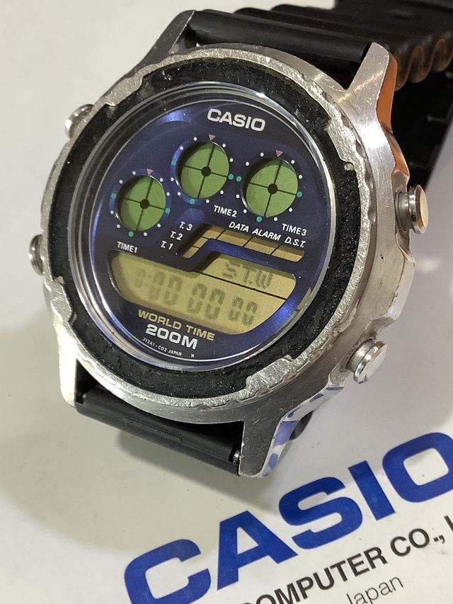CASIO DW 7700 " FLIGHT PLANEER " JAPAN Año 1991 -
