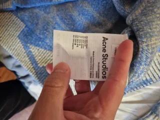 Acne Studios maglione fantasia zebra taglia S