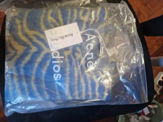 Acne Studios maglione fantasia zebra taglia S