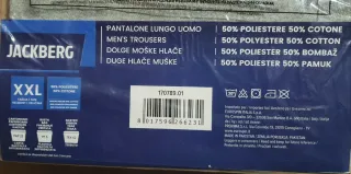 Pantaloni lunghi Jackberg uomo taglia XXL