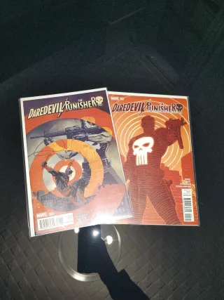 Daredevil / The Punisher cómics de grapas 1 y 2 US