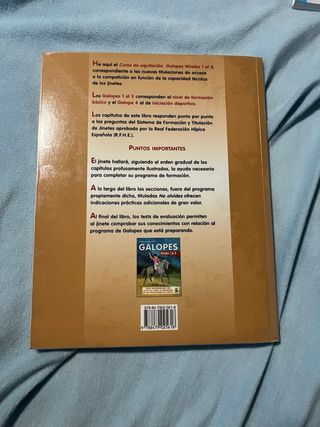 CURSO DE EQUITACIÓN. GALOPES. NIVELES 1 AL 4 (C...