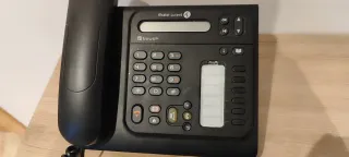 Teléfono Alcatel-Lucent Negro