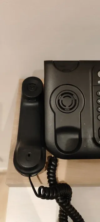 Teléfono Alcatel-Lucent Negro