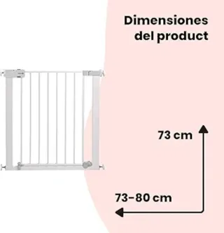 Barrera Seguridad Safety 1st Blanca
