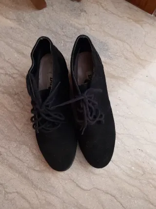 Stivaletti scamosciati Dune London neri