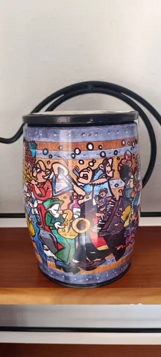 Barril Decorativo Multicolor