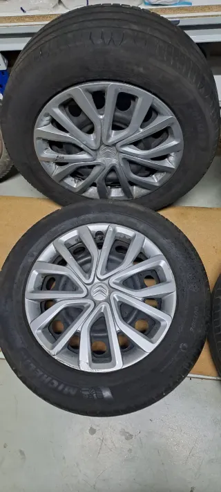 Juego Ruedas Citroen Michelin R16