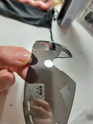 Gafas de sol deportivas rosas y multicolor